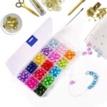 15-Grid Clear Plastic Jewelry Organizer Box with Dividers (1 Pc) - Image 6