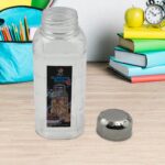 Plastic Transparent Mukhwas Bottle With Steel Cap Kitchen Storage Bottle (1 Pc) - Image 9