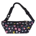 Floral Print Adjustable Waist Bag / Fanny Pack (1 Pc) - Image 5