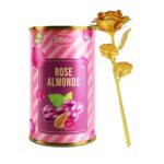 Golden Rose with Almonds chocolate Gift Set (1 Set) - Image 5
