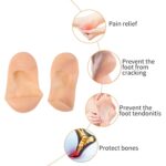 Silicone Heel Protector Socks – Anti Crack Foot Care Socks (1 Pair) - Image 6