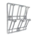 Wall-Mounted Stainless-Steel Cup & Mug Holder Rack (25 x 25 cm, 1 Pc) - Image 5