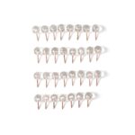 Transparent Crystal Head Push Pins Set for Notice Board (30 pc) - Image 5