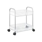 2 Layer Multipurpose Storage Trolley with Wheels (1 Pc) - Image 5
