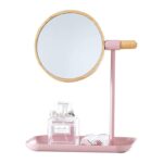 Modern Round Tabletop Makeup Mirror (1 Set) - Image 5
