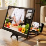 12 Inch Curved Mobile Phone HD Screen Magnifier Video Amplifier (1 Pc) - Image 5