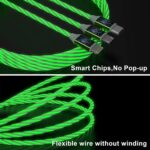 3 in 1 Charging Cable Light Up Fast Charger Multi Charging Cable (1 Pc) - Image 4