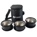 Insulated Stainless Steel Tiffin Lunch Box Set with Carry Bag (1 Set) - Image 5