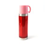 Insulated Travel Mug Bottle with Handle Lid (500 ML) - Image 7