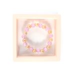 Elegant Dual-Tone Crystal Beaded Stretch Bracelet (1 Pc) - Image 5