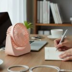 Plug and Play Silent Desktop Mini Fan with Adjustable Tilt Head (1 Pc) - Image 7