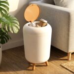 Premium Stylish Mini Dustbin (22x30 Cm, 1 Pc) - Image 5