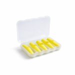 Soft Reusable Foam Ear Plugs with Storage Case (5 Pair) - Image 5