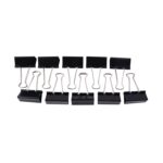 Strong Black Binder Clips (10 Pc ) - Image 5