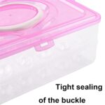 Double Layer 24 Grid Egg Storage Box for Egg Storage Container - Image 7