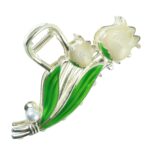 Elegant Floral Decorative Hair Claw Clip (1 Pc) - Image 5