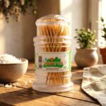 Premium Wooden Toothpick Jar Pack (1 Set) - Image 7