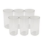 Apex Clear Plastic Tumbler / Glass Set – 6-Piece Unbreakable - Image 10