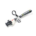 Rainbow Strap Cartoon Football Boy Keychain (1 Pc) - Image 4