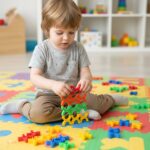 Balanced Block Colorful Interlocking Stacking Toy (1 Set) - Image 3