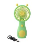 Cute Cartoon Style Rechargeable Mini Handheld Fan (1 Pc) - Image 5