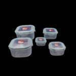 Kitchen Storage Containers Set – Fridge Organizer Lunch Boxes (5 Pcs) - Image 6