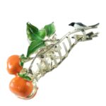 Elegant Fruit & Leaf Decorative Hair Claw Clip (1 Pc) - Image 5
