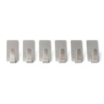 Self Adhesive Wall Hooks Set (Pack Of 6) - Image 5