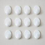 Strong Self Adhesive Wall Hooks Set (12 Pc) - Image 5