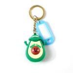Cute Avocado Cartoon Character Decorative Keychain (1 Pc) - Image 5