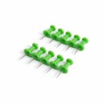 Green Plastic Push Pins Thumb Tacks for Notice Board (10 Pc) - Image 5