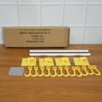 Wall-Mounted Multipurpose Kitchen & Utility Hanging Rack (2 Pc Set) - Image 7