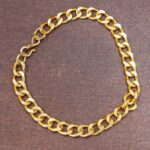 Stylish Gold-Plated Chain Bracelet for Men & Women - (1 Pc) - Image 8
