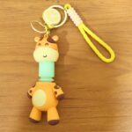 Cute Giraffe Cartoon Keychain (1 Pc) - Image 10