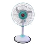 12V DC Hybrid Pedestal Table Fan with Plug and Play IEC C13 Power Cable - Image 4