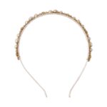 Premium Pearl & Crystal Embellished Hair Band (1 Pc) - Image 4