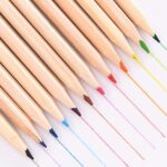 Colorful Wooden Pencil Set with Pencil box, Ruler, Sharpener (12 Pcs Set) - Image 10