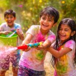 Long Range Plastic Holi Pichkari Water Gun Sprayer for Kids (1 Pc, 32 Cm) - Image 3