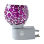 Premium Kapoor Dani Plug-In Mosaic Glass Aroma Diffuser & Night Lamp (1 Pc) - Image 5