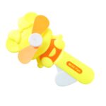 Hand Press Mini Portable Fan Toy (1 Pc, Mix Color & Design) - Image 6