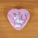 Heart Shaped Unicorn Printed Multipurpose Storage Box (1 Pc) - Image 8
