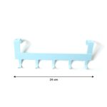 Multi Purpose Metal 5 Hook Hanging Rack (1 Pc) - Image 6