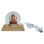 Premium 3D Lord Ganesha Acrylic LED Night Lamp (1 Pc) - Image 10