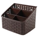 5 Compartment Multipurpose Desk Organizer Basket (1 Pc) - Image 4