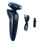 Rechargeable Electric Rotary Shaver Trimmer for Men (1 Set) - Image 4
