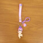 Cute Doll & Cupcake Keychain with Rainbow Strap (1 Pc) - Image 6