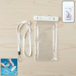 White Waterproof Phone Pouch Bag, Mobile cover (1 Pc) - Image 6