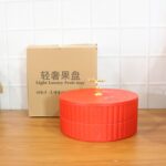 2 Layer Multipurpose Decorative Dry Fruit and Snack Serving Tray (1 Pc) - Image 9