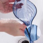 Leaf Shape Soap Dish Holder with Drain for Bathroom & Kitchen Use - Image 4