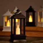 Classic Style Lantern With Artificial Rustic Battery-Operated Flameless Candle Light For Home Decoration (Pack of 24) - Image 3